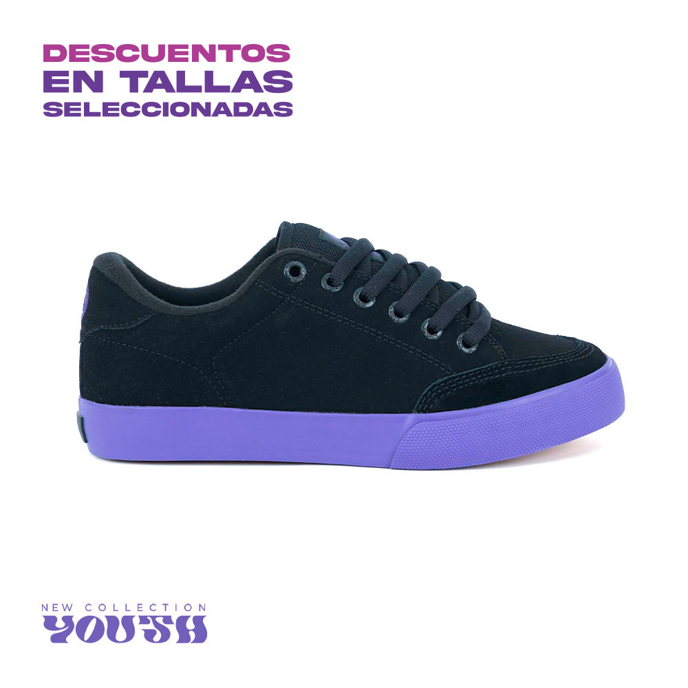 AL50 YOUTH - BLACK/PURPLE